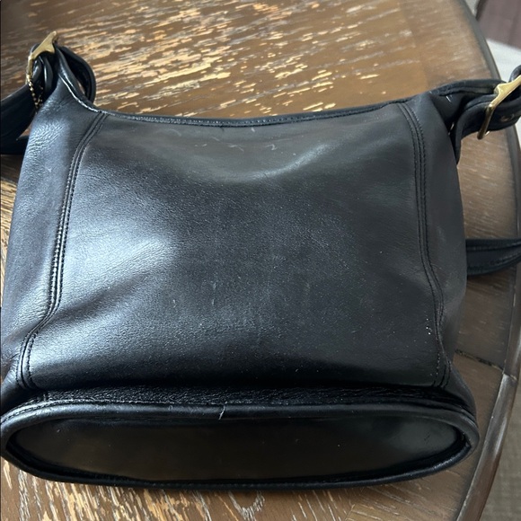 Vintage Coach 9816 black leather - Picture 4 of 9